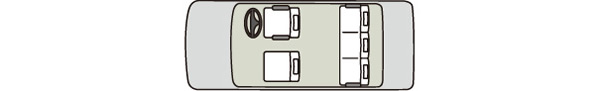 大学タクシー車内図